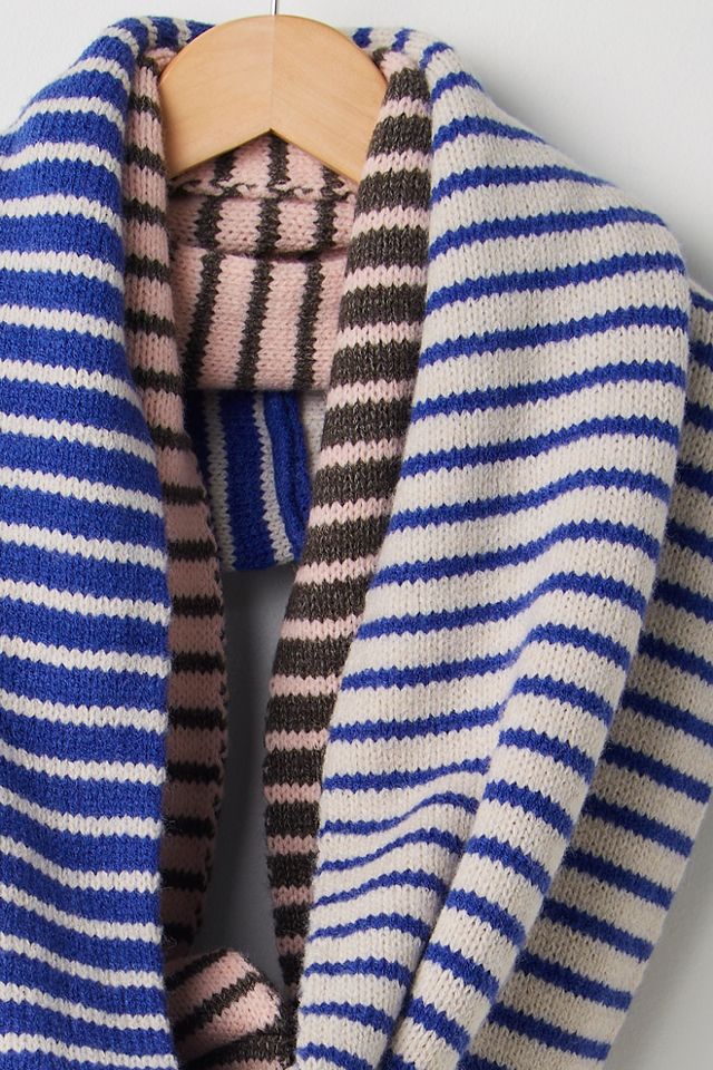 Striped Infinity Snood #1