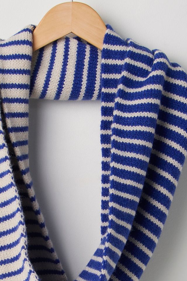 Striped Infinity Snood #4