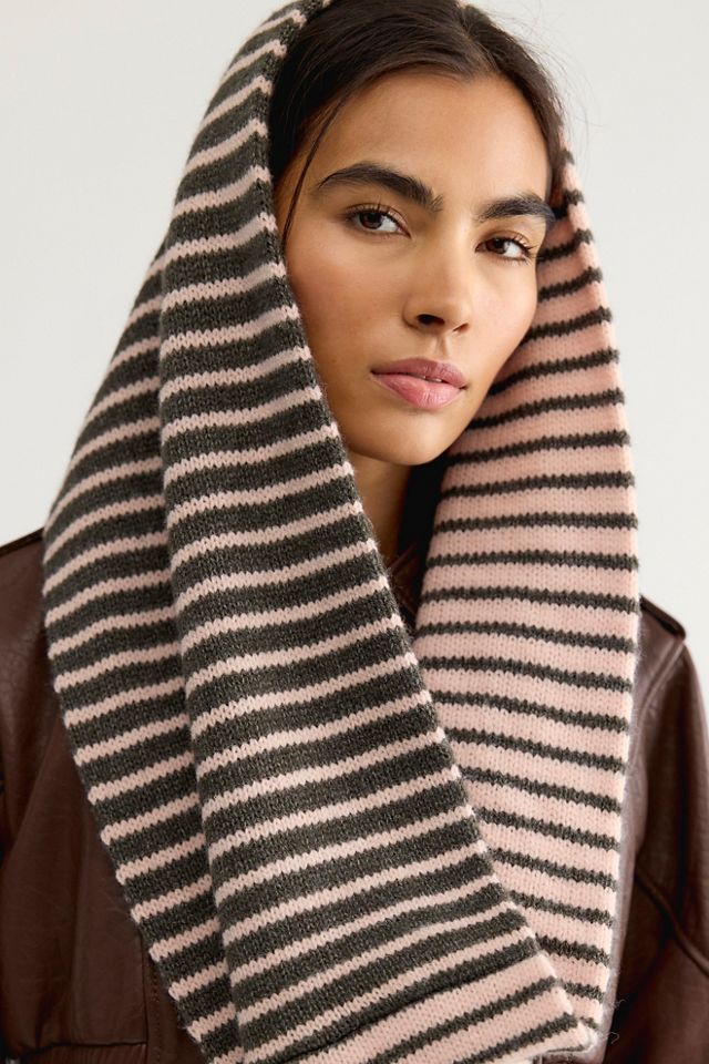 Striped Infinity Snood #4