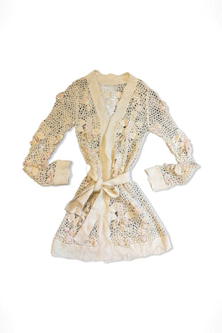 Y2K Sequin Crochet Duster Cardigan Selected By Ritual Vintage