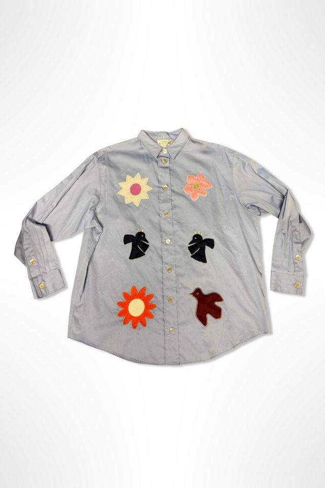 Forte Forte Folk Appliqué Oxford Shirt Selected By Ritual Vintage #2