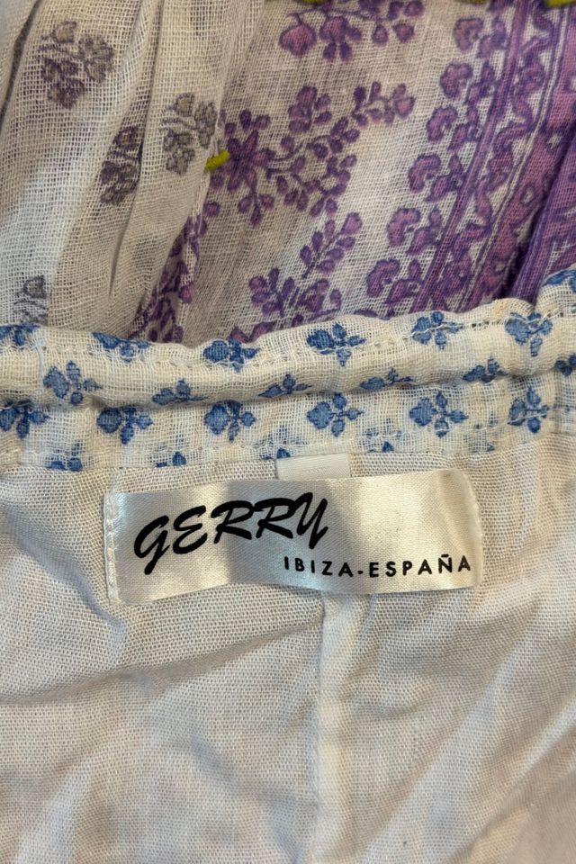Early 2000s Gerry Ibiza Beachy Layered Peasant Skirt Selected By Ritual Vintage #3