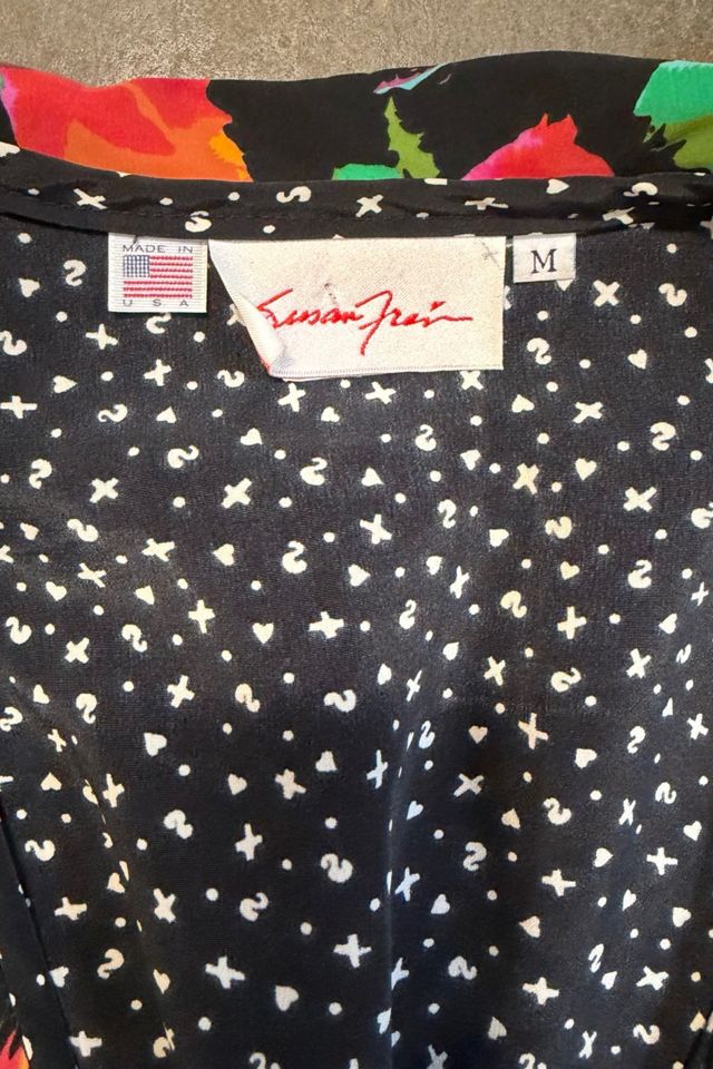 1980s Susan Fres Prairie Inspired Midi Dress Selected By Ritual Vintage #3
