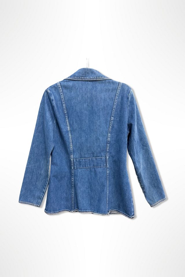 1970s Wrangler Western Denim Blazer Jacket Selected By Ritual Vintage #1
