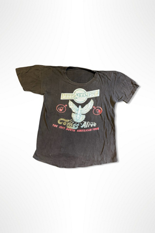1977 Rare Peter Frampton Tour Concert Tee Selected By Ritual Vintage