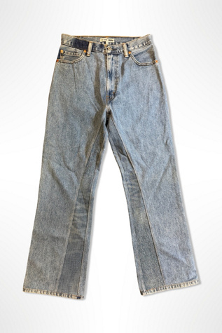 Reworked Pieced Re/Done x Levis Flare Jeans Selected By Ritual Vintage