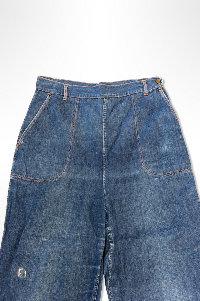 1950s Rare High Rise Workwear Jeans Selected By Ritual Vintage #2