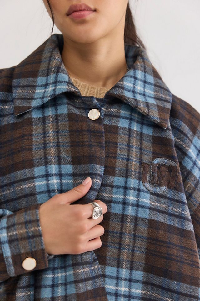 Understated Leather Plaid Western Cape #3