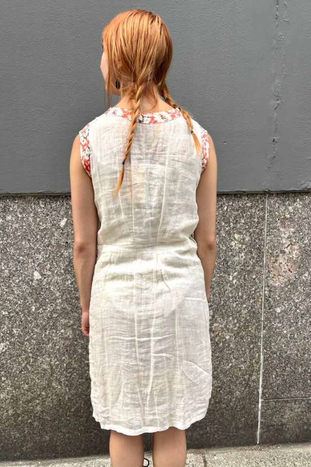 1920’s Handmade Pleated Appliqué Dress Selected by Nomad Vintage #2