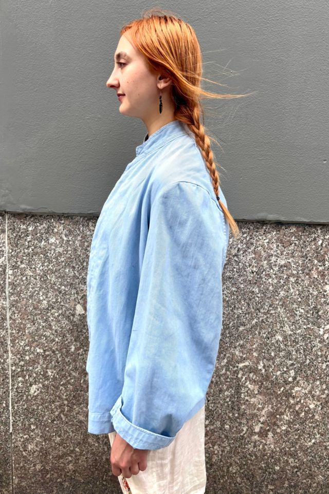 Vintage Mid-Century Distressed French Waiter’s Coat Selected by Nomad Vintage #3