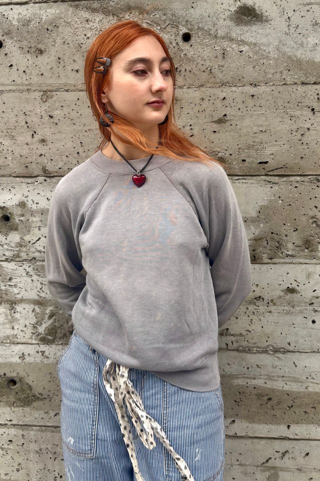 1970’s Distressed Grey Sweatshirt Selected by Nomad Vintage #2