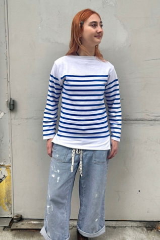 Vintage Gaultier Boatneck Top Selected by Nomad Vintage