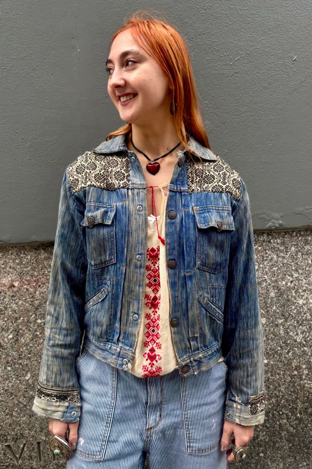 1970’s Wrangler Distressed Patchwork Denim Jacket Selected by Nomad Vintage #3