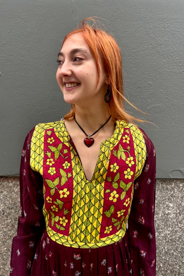 Vintage Ethnic Embroidered Dress Selected by Nomad Vintage #1