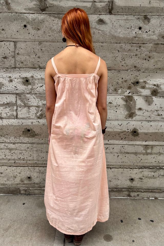 Vintage Peach Sundress Selected by Nomad Vintage #1