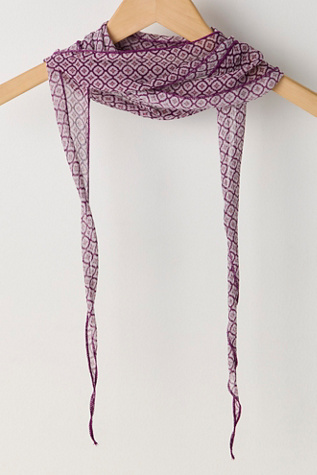 Женский шарф Free People XL Ultra Skinny, цвет: Boheme Bazaar — фото 1