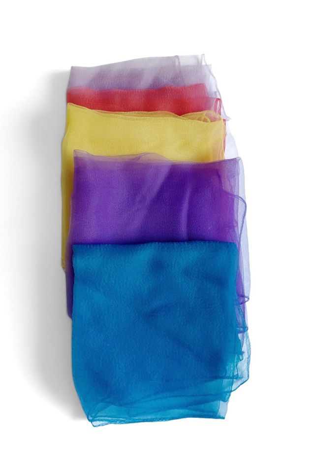 1960's Sheer Chiffon Scarf Set Selected by Garbage Soup #1