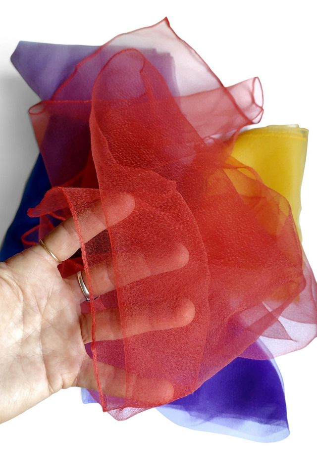1960's Sheer Chiffon Scarf Set Selected by Garbage Soup #2