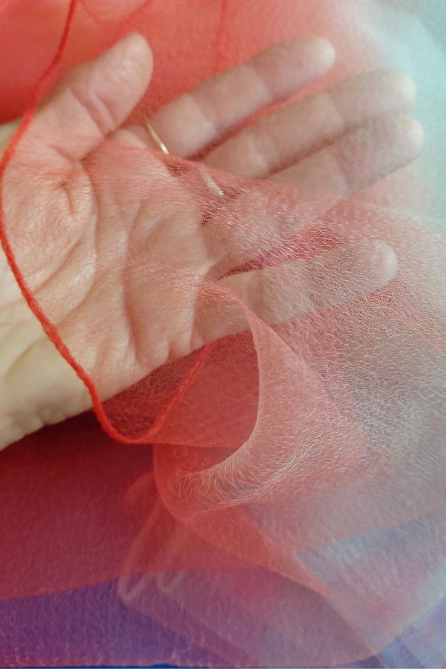 1960's Japanese Chiffon Scarf Set Selected by Garbage Soup #1