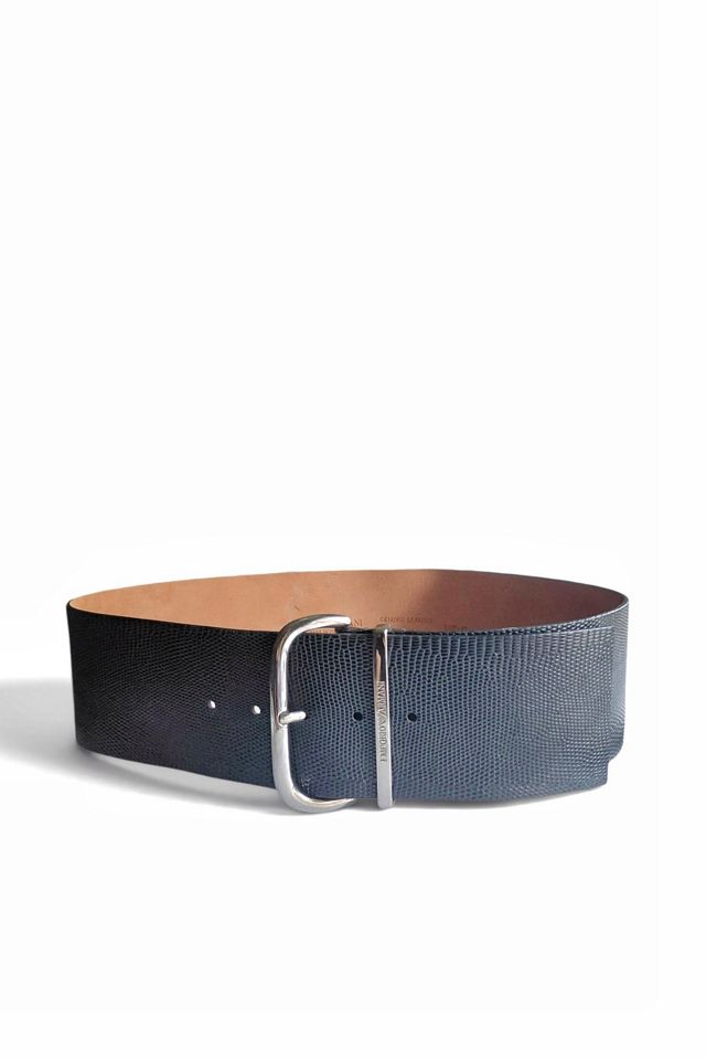 Emporio Armani Leather Belt Selected by Garbage Soup #1