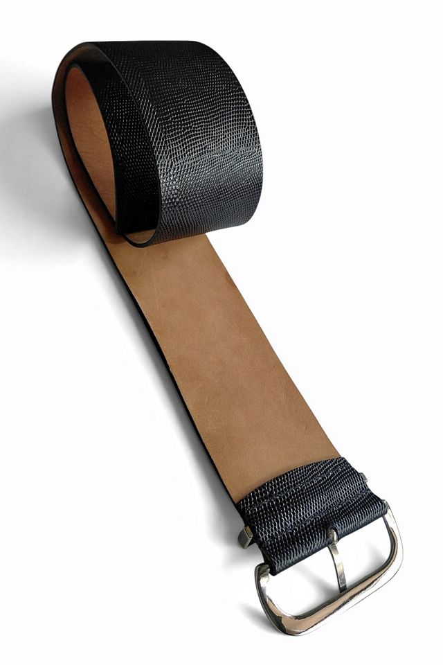 Emporio Armani Leather Belt Selected by Garbage Soup #2
