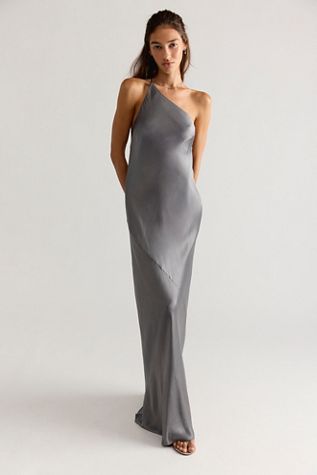 Robe longue asymétrique La Lune Shona Joy