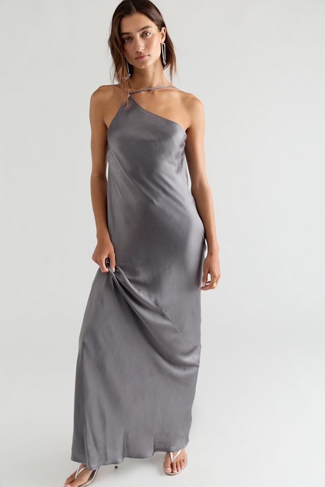 Shona Joy La Lune One-Shoulder Maxi Dress #3