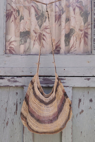 Handwoven Bilum Natural Fiber Bag Selected by Garbage Soup