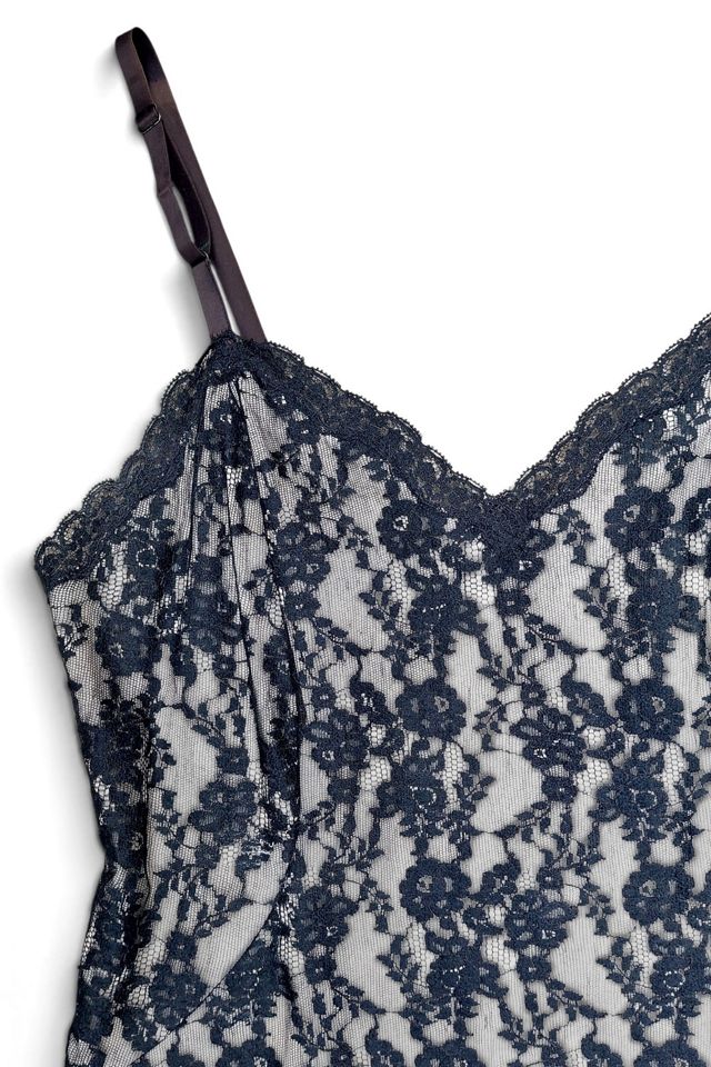 1960's Black Lace Slip Dress Selected by Garbage Soup #2