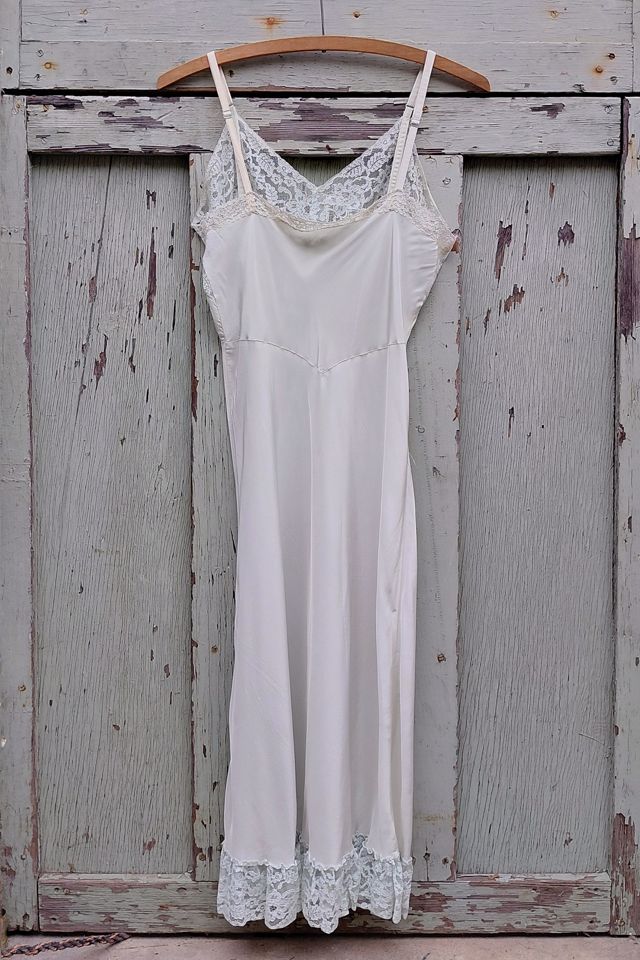1940's Silky Rayon Slip Dress Selected by Garbage Soup #3