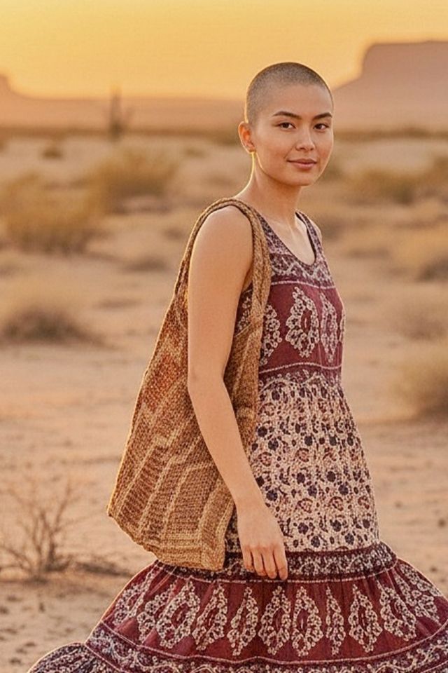 Handwoven Bilum Tote Bag Selected by Garbage Soup #1