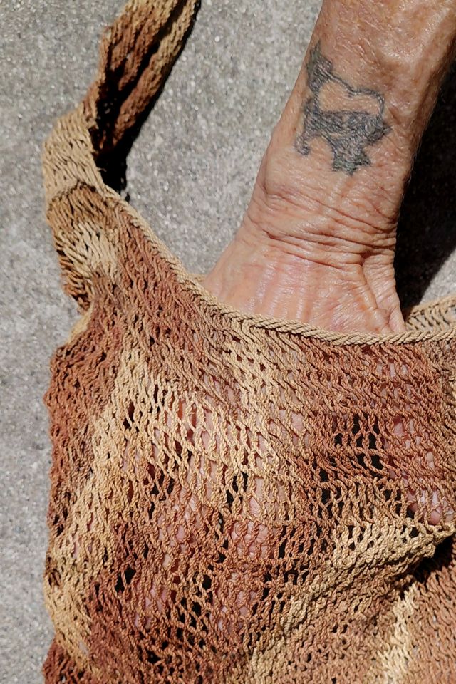 Handwoven Bilum Tote Bag Selected by Garbage Soup #3
