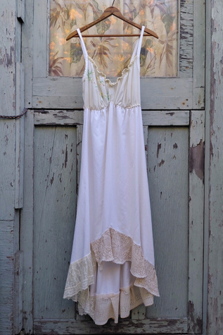 Camp Hollyhock Upcycled Dress Selected by Garbage Soup