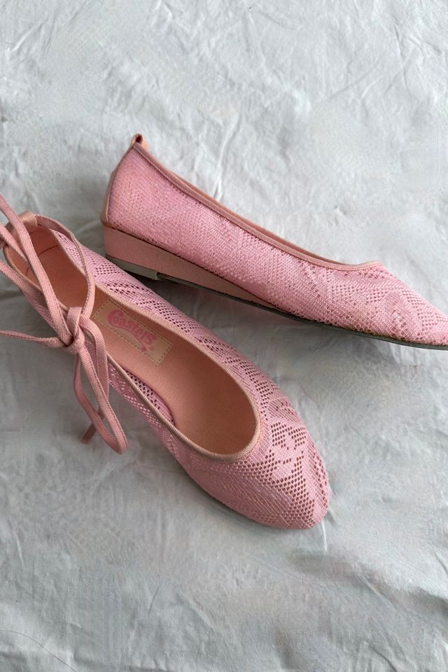 Vintage 1960s Deadstock Woven Lace Flats Selected by Grievous Angel Vintage #1