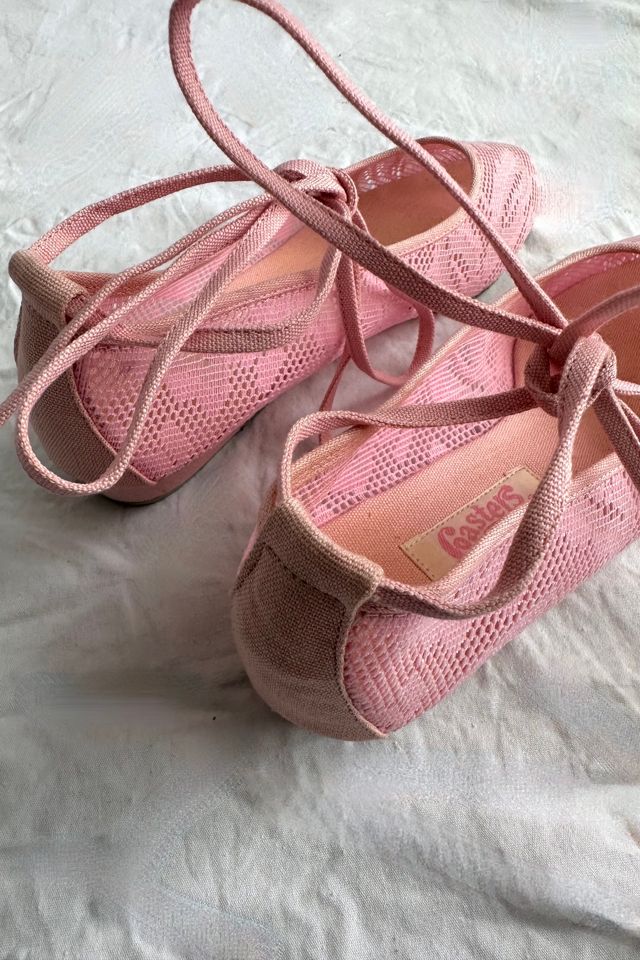 Vintage 1960s Deadstock Woven Lace Flats Selected by Grievous Angel Vintage #3
