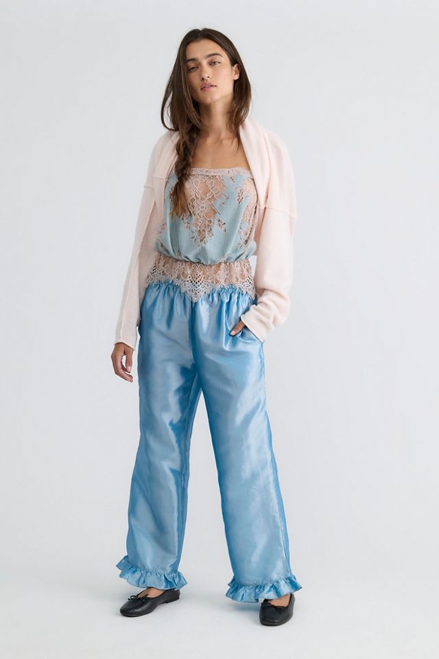 Lisa Says Gah! Liora Ruffle Hem Pants #3