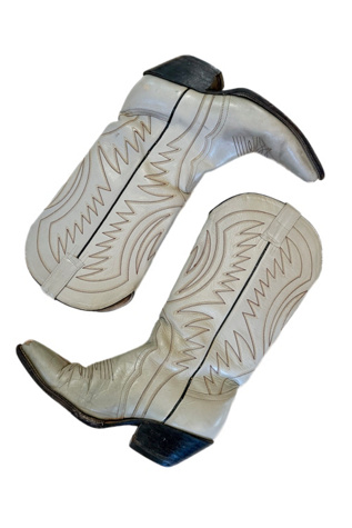 Vintage 1970s 80s Tall Cowboy Boots M 8/ W 10 Selected by Lux Revival