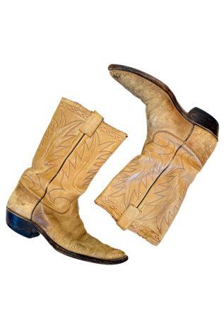 1960s Hyer Distressed Cowboy Boots M 9 1/2-W 11 1/2 Selected by Lux Revival