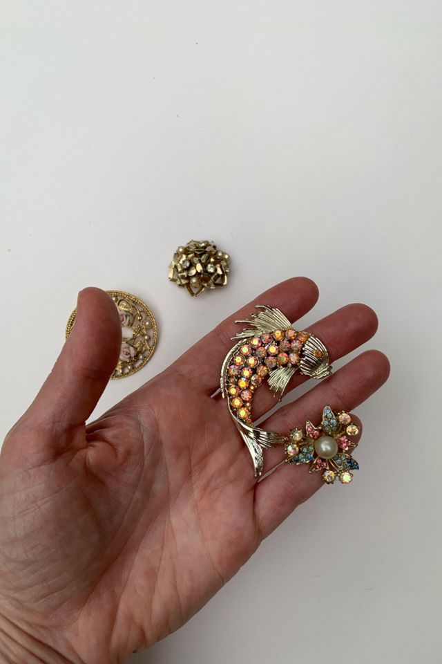 Vintage Crystal Nature Heritage Pin Collection Selected by SharpLilTeeth #2
