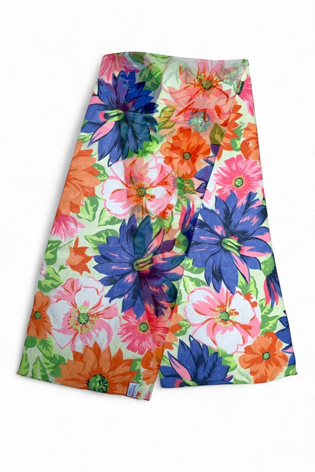 Vintage Diane Von Furstenberg Chiffon Scarf Selected by SharpLilTeeth #3