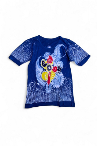 Vintage 1970s Batik T-Shirt Selected by SharpLilTeeth