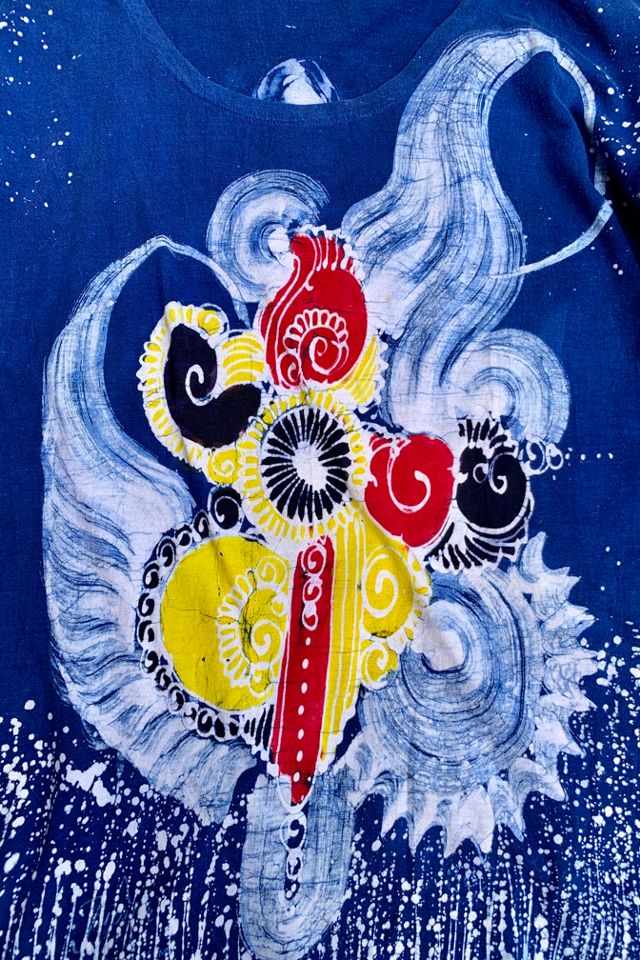 Vintage 1970s Batik T-Shirt Selected by SharpLilTeeth #1