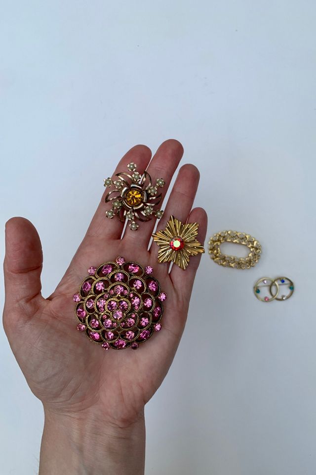Vintage Mid-Century Heritage Crystal Pin Collection Selected by SharpLilTeeth #3