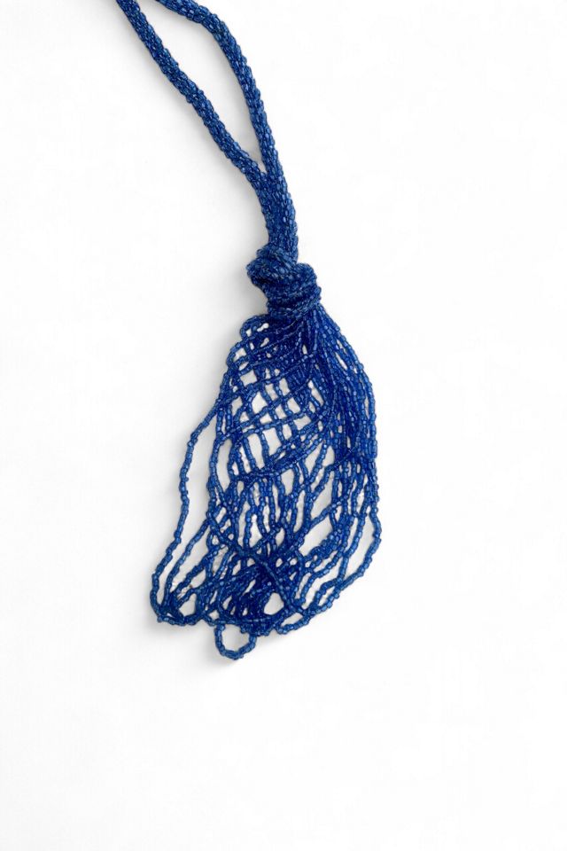 Vintage Glass Bead Flapper Necklace Selected by SharpLilTeeth #1