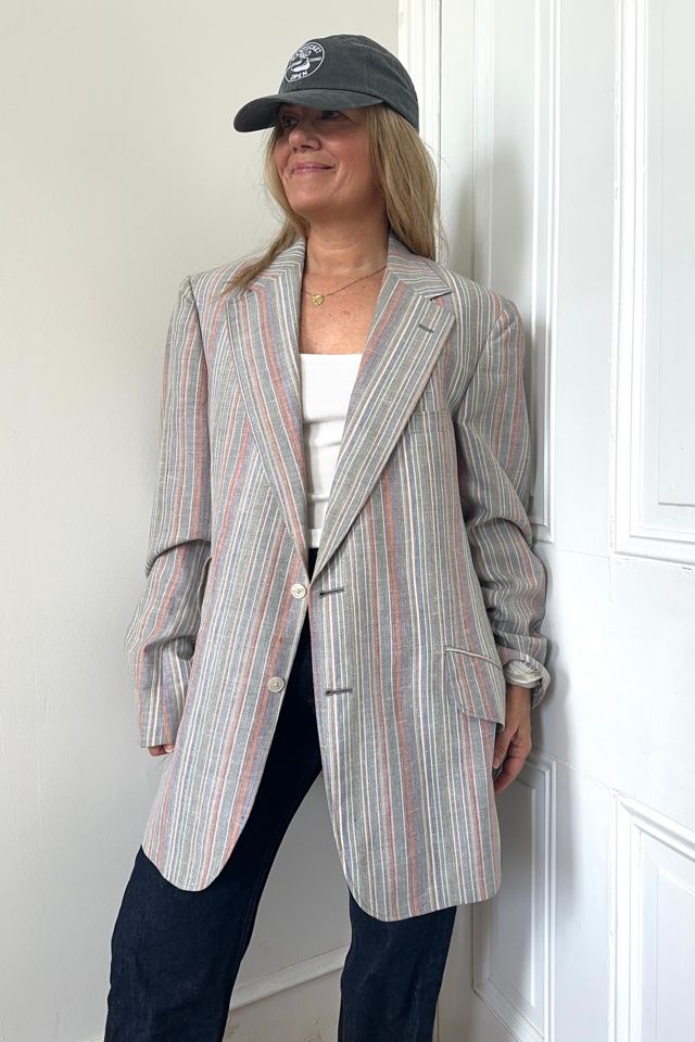 Vintage Daks Barneys Striped Summer Blazer Selected by KA.TL.AK #1