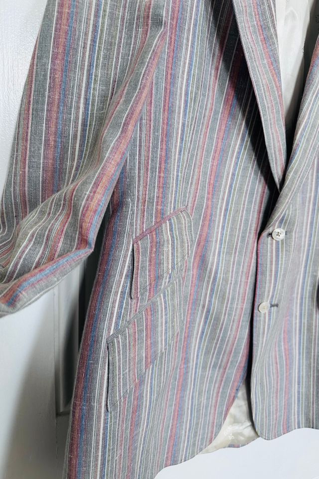 Vintage Daks Barneys Striped Summer Blazer Selected by KA.TL.AK #2