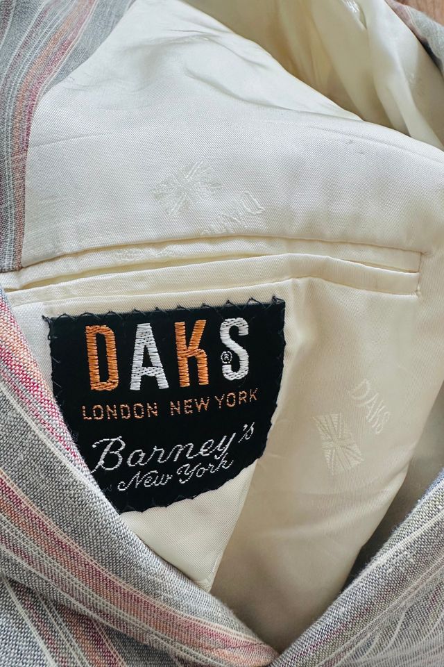 Vintage Daks Barneys Striped Summer Blazer Selected by KA.TL.AK #3