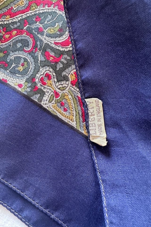Vintage Paisley Liberty of London Silk Scarf Selected by KA.TL.AK #1