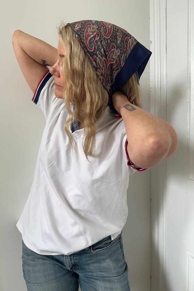 Vintage Paisley Liberty of London Silk Scarf Selected by KA.TL.AK #2
