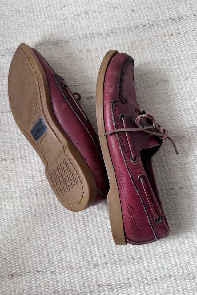 Vintage Preppy Leather Etienne Aigner Boat Shoes Selected by KA.TL.AK #2